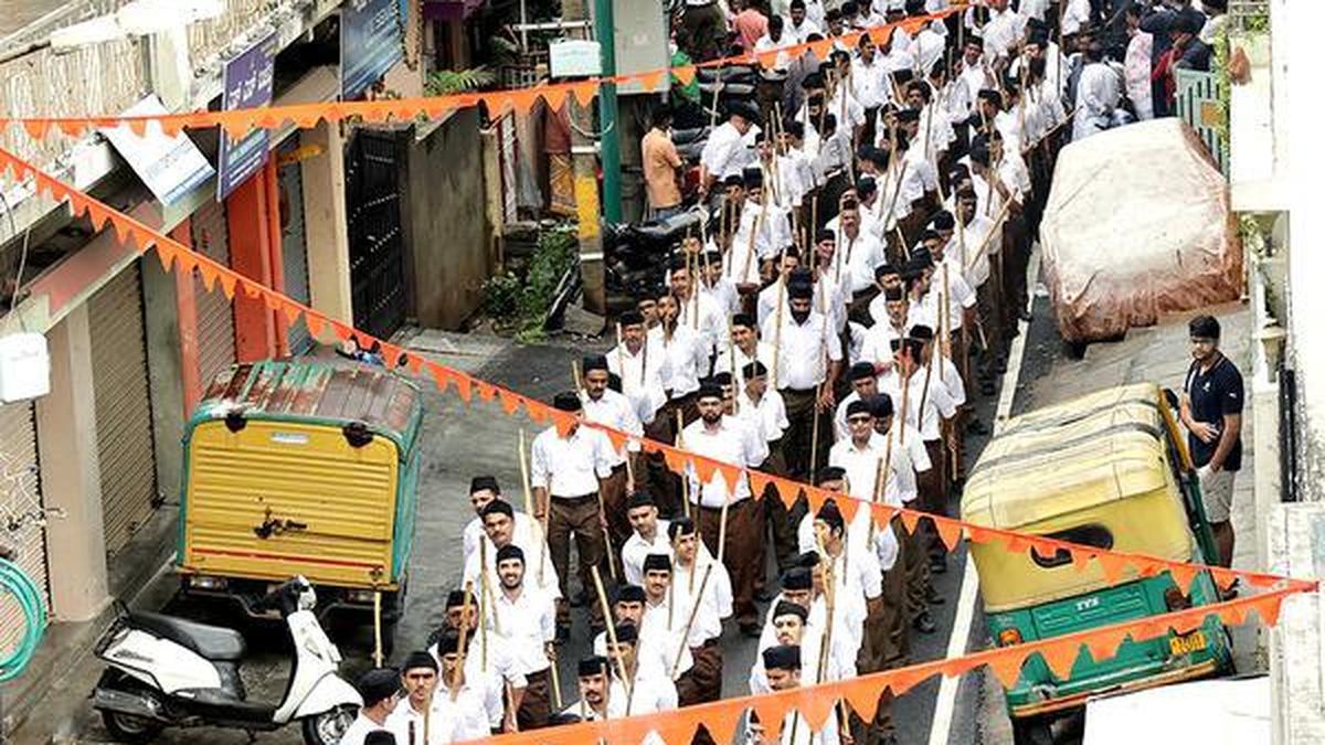 Vijayadashami route march: Kharge asks RSS to seek formal permission