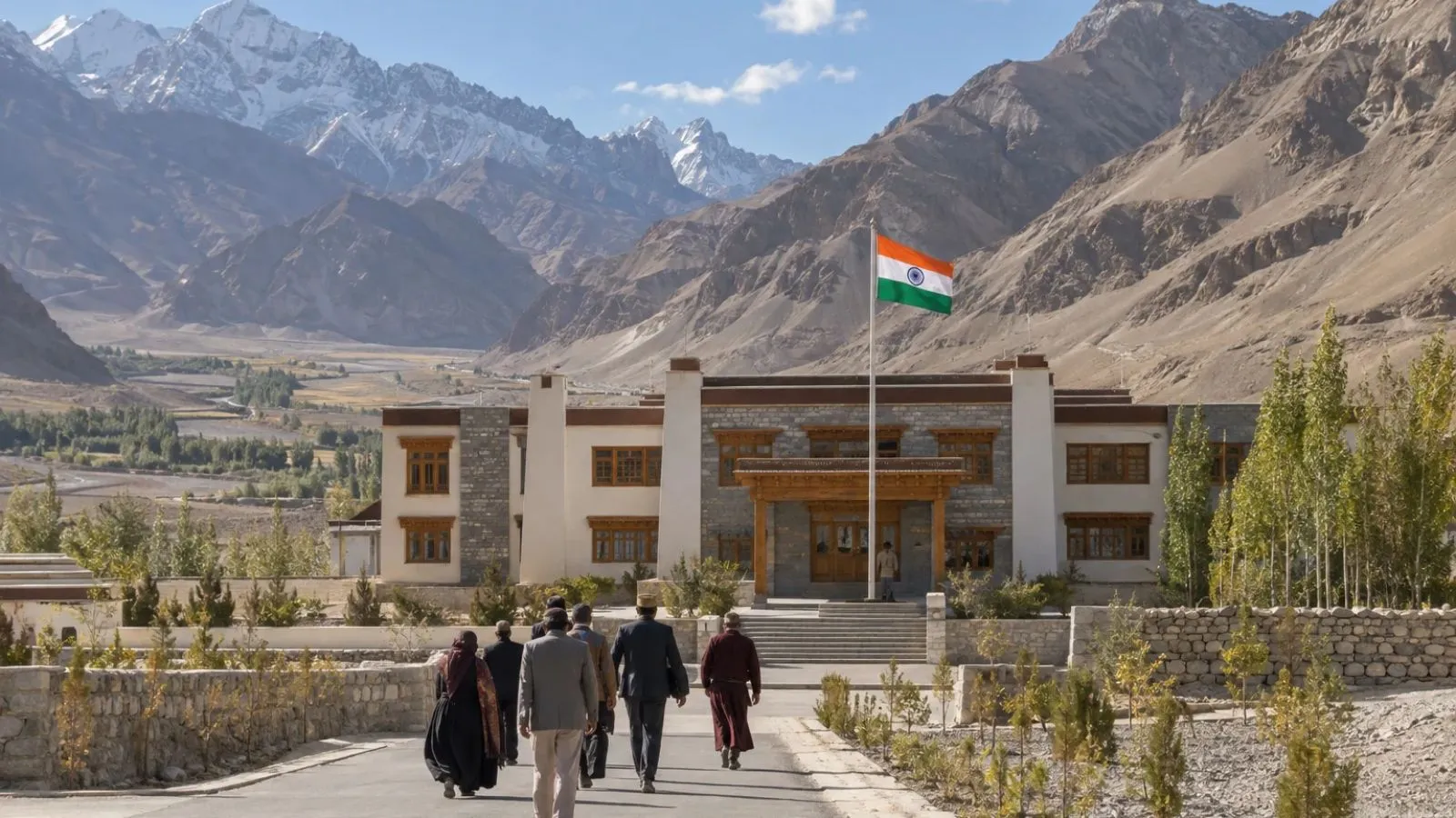 Ladakh dissolves Kargil hill council; panchayat polls set for November 21